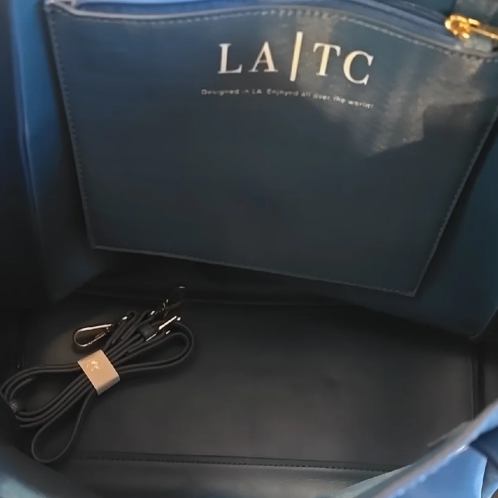 NWT RAD Milano Blue Tote Bag - Picture 6 of 8